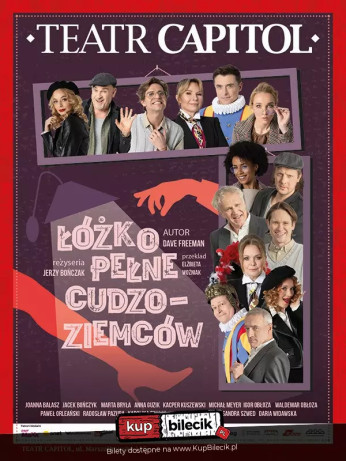 Łóżko pełne cudzoziemców