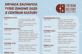 Krynica-Zdrój Wydarzenie Okolicznościowe Krynica zachwyca - ferie zimowe z Centrum Kultury