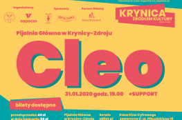 Krynica-Zdrój Wydarzenie Koncert Krynica Źródłem Kultury 2020 - Cleo