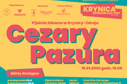 Krynica-Zdrój Wydarzenie Kabaret Krynica Żródłem Kultury 2020 - Cezary Pazura