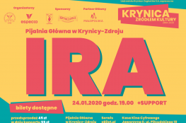 Krynica-Zdrój Wydarzenie Koncert Krynica Źródłem Kultury 2020 - Ira