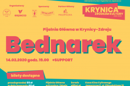 Krynica-Zdrój Wydarzenie Koncert Krynica Źródłem Kultury 2020 - Bednarek