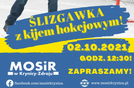 Krynica-Zdrój Wydarzenie Rozrywka Ślizgawka z kijem hokejowym w Hali MOSiR