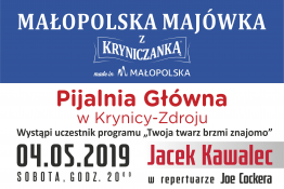 Krynica-Zdrój Wydarzenie Koncert Małopolska Majówka z Kryniczanką - Jacek Kawalec