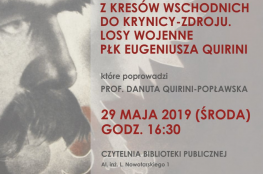 Krynica-Zdrój Wydarzenie Kulturalne Losy wojenne płk Eugeniusza Quirini