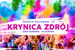 Krynica-Zdrój Wydarzenie Festiwal Holi Festival - Święto Kolorów na Górze Parkowej